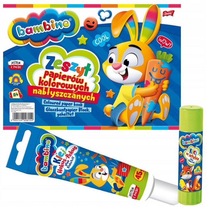 BAMBINO WYPRAWKA DO PRZEDSZKOLA SZKOLNA 1 KLASY