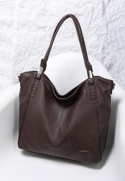 Torebka damska LUIGISANTO V6600 Coffe