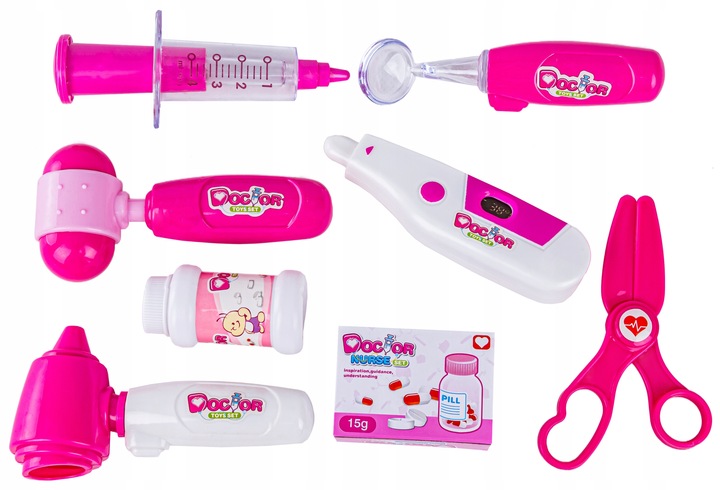 Zestaw Lekarza Mały Doktor w Walizce Zabawa W Lekarza dla Dzieci Akcesoria