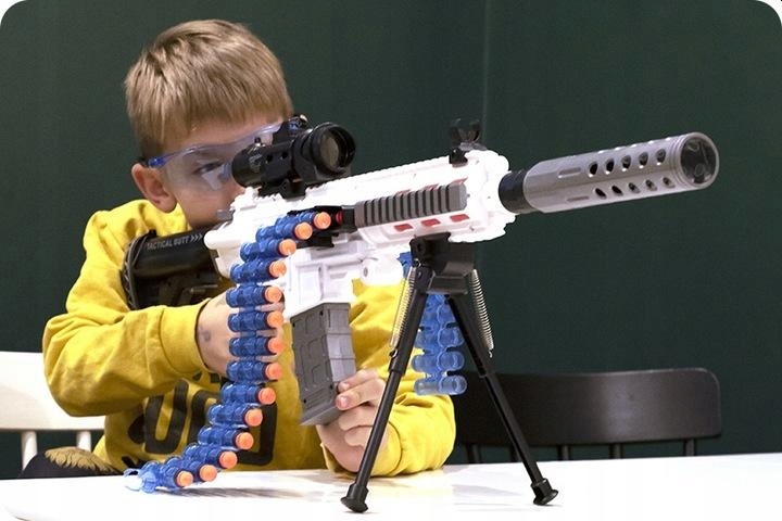 Prezent dla Dziecka Karabin na Miękkie Strzałki