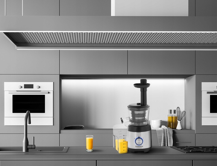 WYCISKARKA WOLNOOBROTOWA DO SOKÓW OWOCÓW WARZYW JuiceWell DUŻA MOC 400W