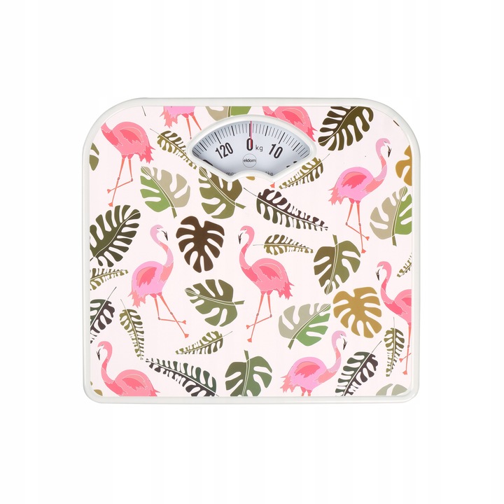 MECHANICZNA WAGA ŁAZIENKOWA ELDOM BR2019 FLAMINGI do 130 kg
