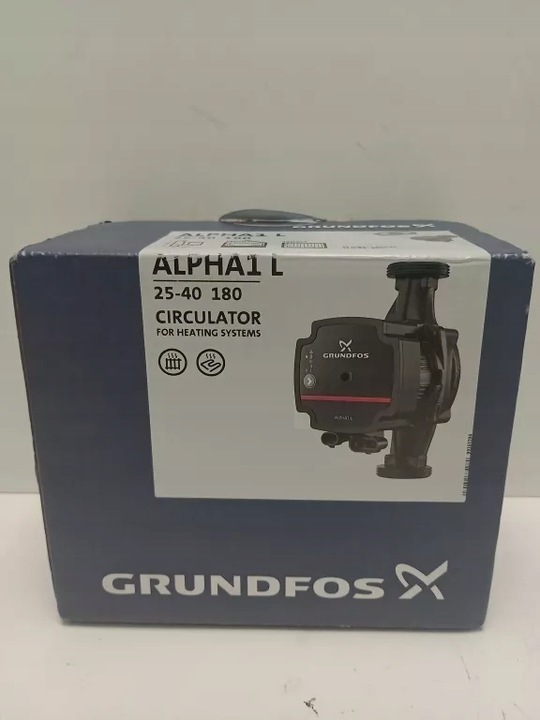 Pompa obiegowa Grundfos Alpha1 L 230 V 1" 25-40 180MM PRZYŁĄCZE 1 1/2"