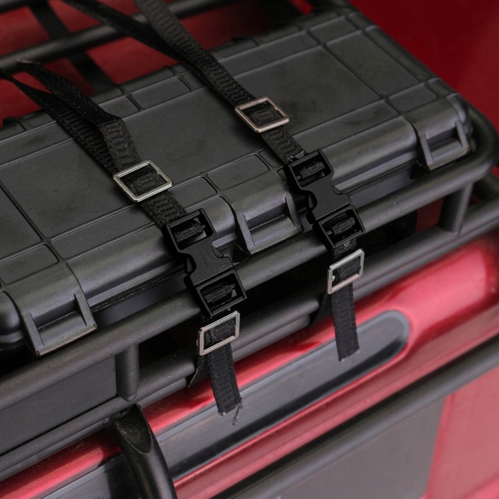 5 sztuk pasów mocujących do bagażnika dachowego w skali 1/10