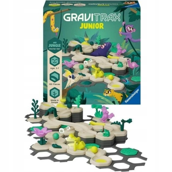 Zestaw startowy Gravitrax Junior Dżungla 274994 Ravensburger