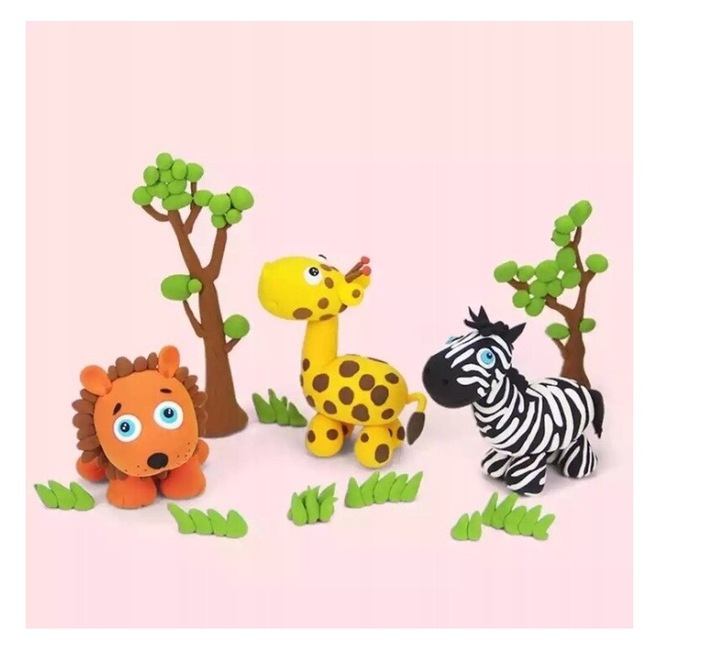 Piankolina Zestaw Glina Polimerowa Pianka x 96szt