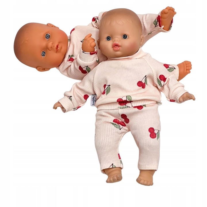 Przytullale, ubranka dla lalki Miniland 32, Minikane 28, dres dla lalki