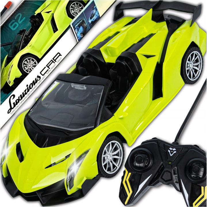 SAMOCHÓD ZDALNIE STEROWANY AUTO NA PILOTA R/C POJAZD DLA DZIECKA NA PREZENT