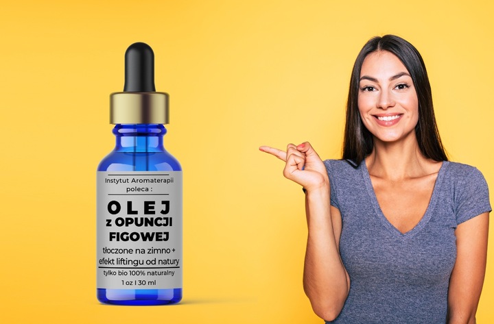 Olej BIO Opuncji Figowej zimnotłoczony lifting