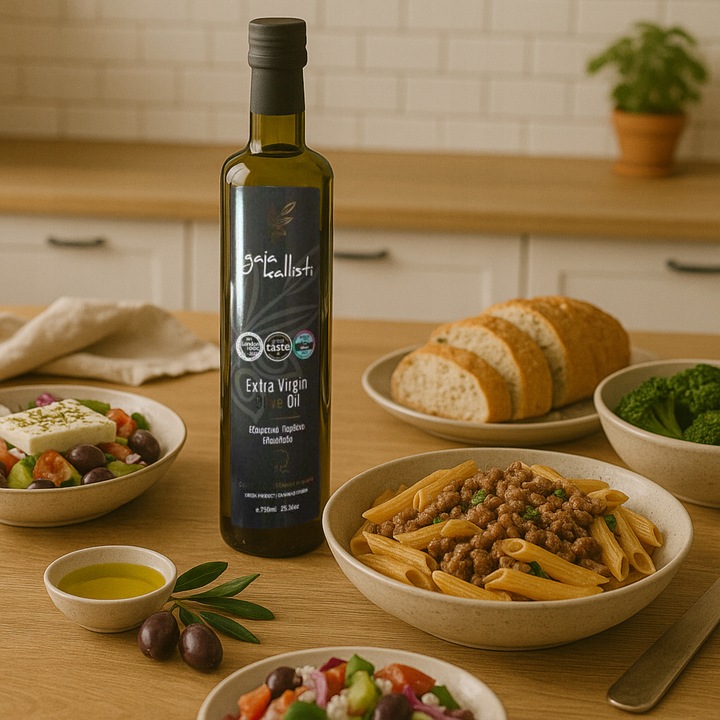 OLIWA Z OLIWEK 750ML EXTRA VIRGIN NAGRADZANA GAJA KALLISTI Z GRECJI BUTELKA