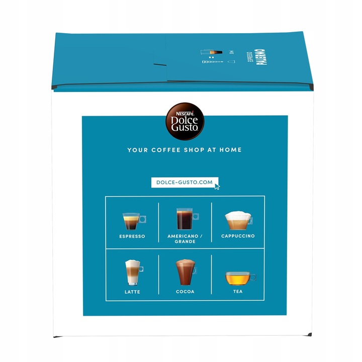 Kapsułki Nescafe Dolce Gusto zestaw kaw espresso 96 szt. 4+2