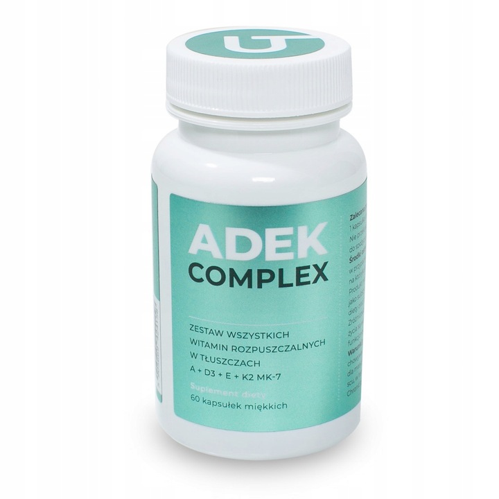 VISANTO ADEK COMPLEX witamina A D E K2 MK-7 WITAMINY 60k