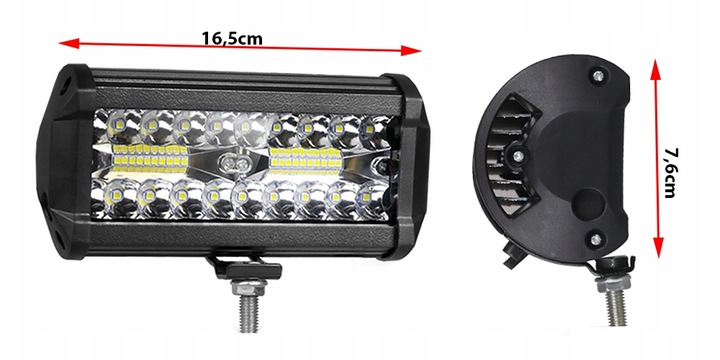 LED 120W HALOGEN SZPERACZ LAMPA ROBOCZA 12V 24V