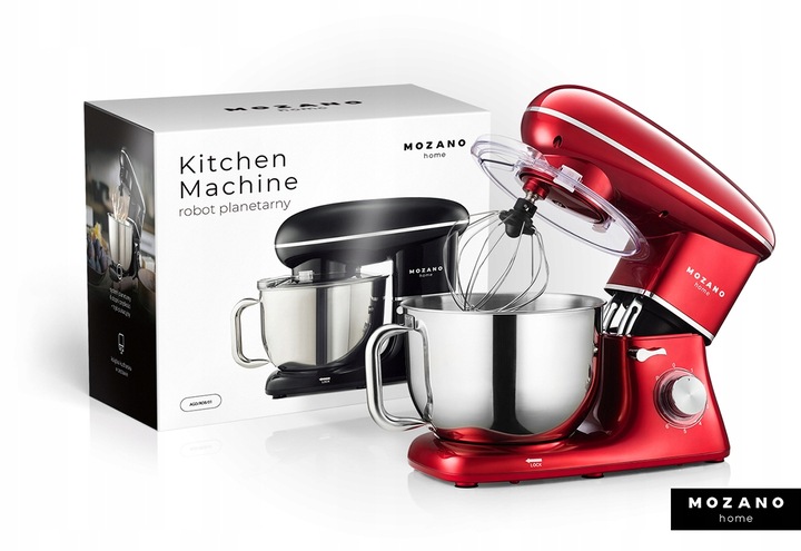 ROBOT KUCHENNY PLANETARNY MIKSER MISA 6,2L ZESTAW + WAGA + PRZEPISY MOZANO