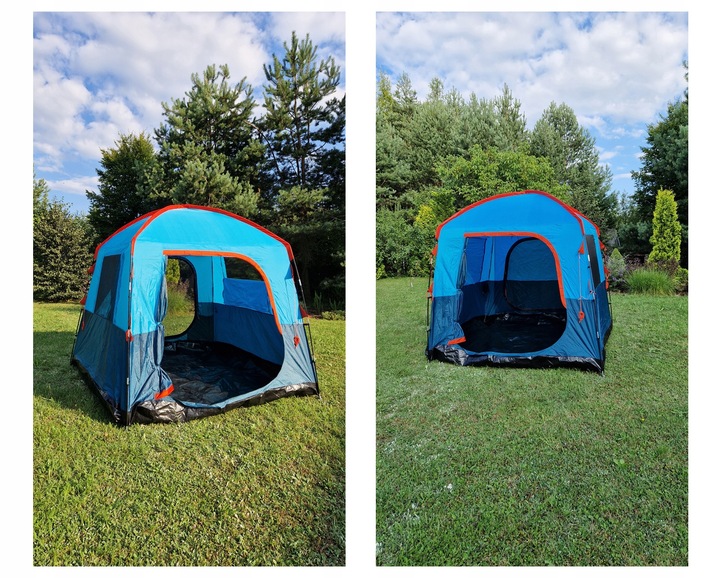 Przedsionek kempingowy NAMIOT wysoki dostawka przyczepy kampera 2,5m 6os