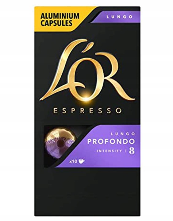 Kapsułki do Nespresso Jacobs LOR Lungo Profondo 50