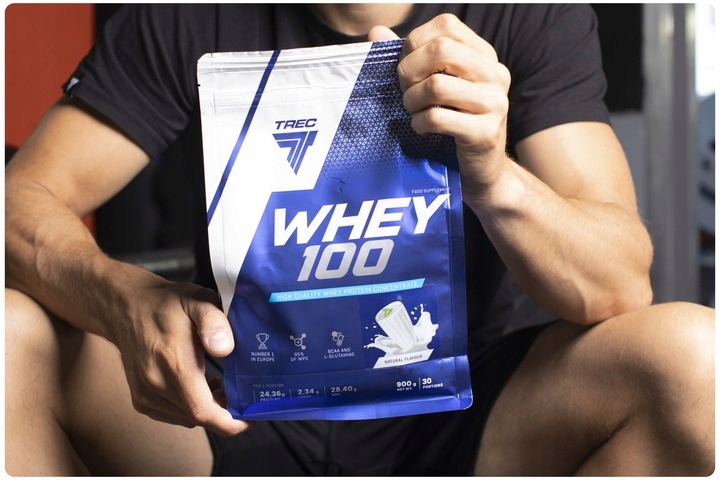 NOWE PYSZNE BIAŁKO WPC Trec Whey 100 700g SERWATKOWE PROTEINY NA MASĘ SIŁĘ