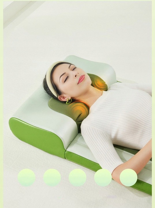 Materac masujący mata masująca Shiatsu grzanie pas podczerwień Gateway