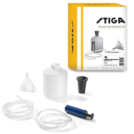 Zestaw do ściągania pompka oleju i paliwa STIGA 1,4L
