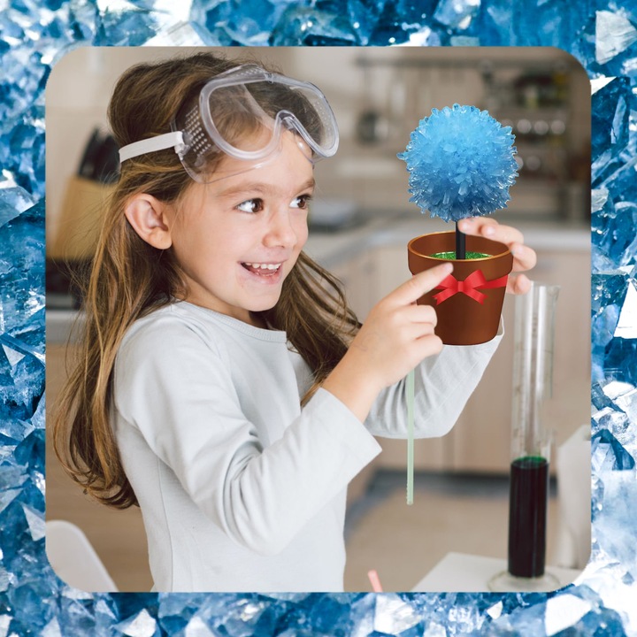 HODOWLA KRYSZTAŁÓW KRYSZTAŁY Eksperyment Edukacyjny 6 Drzewek Zestaw XXL