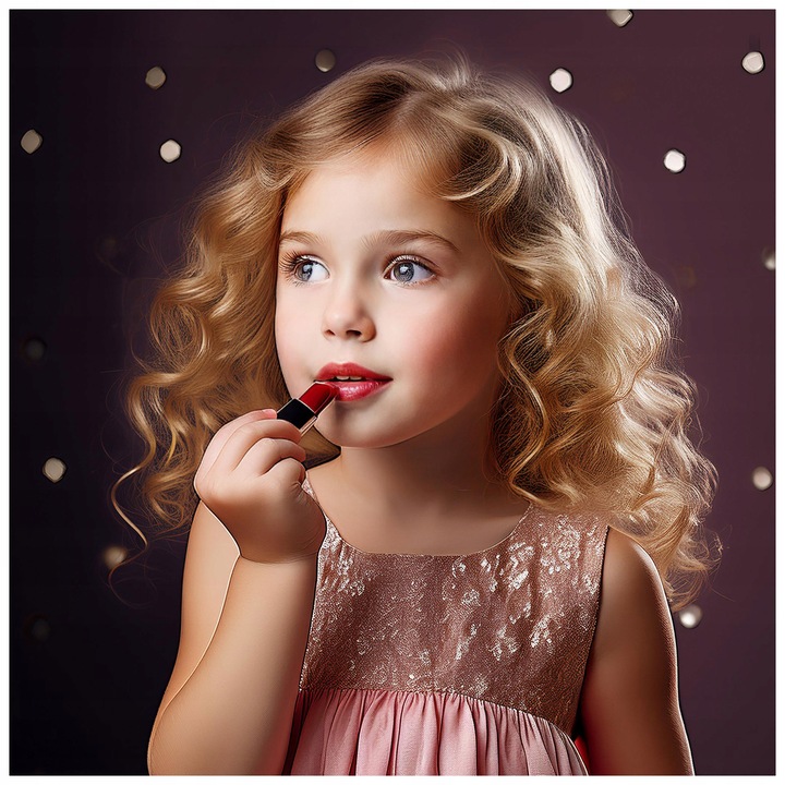 KUFEREK KOSMETYCZKA DLA DZIEWCZYNKI CIENIE LAKIERY TIPSY SZMINKA +BIŻUTERIA