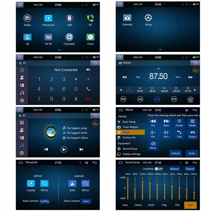 RADIO GPS VW PASSAT B5 1996-2004 USB CARPLAY ANDROID AUTO KAMERA
