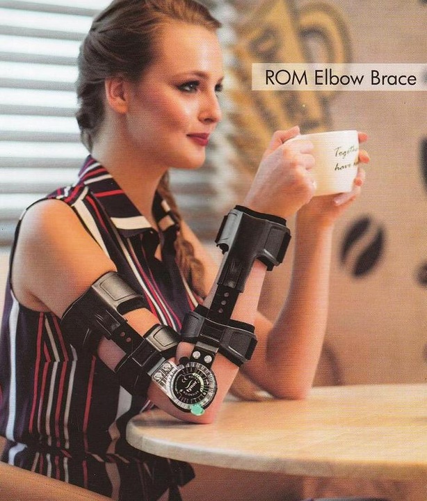 ORTEZA ŁOKCIA STABILIZATOR STAWU ŁOKCIOWEGO ZEGAR