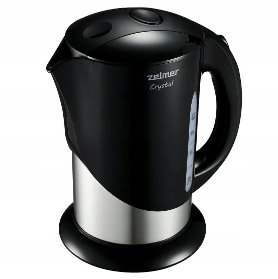 Czajnik elektryczny Zelmer Crystal 1,7 l 2200 W czarny