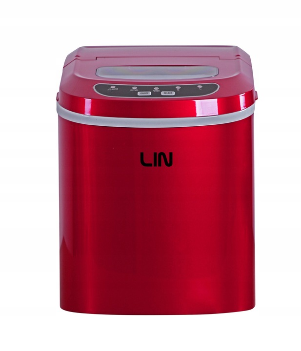 Kostkarka do lodu LIN Ice PRO-R12 Czerwony