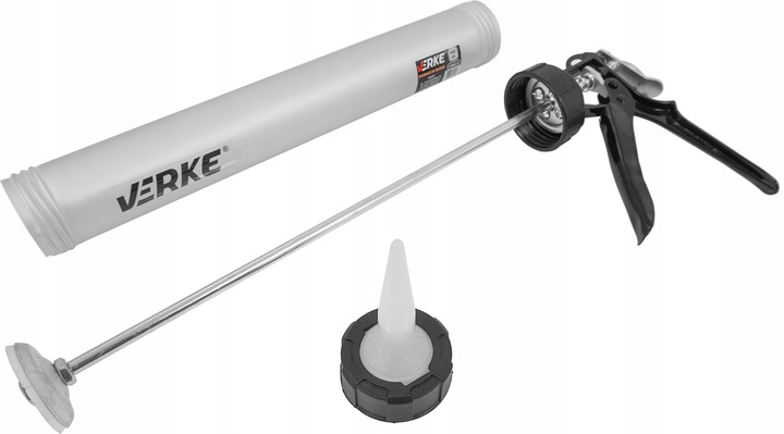 WYCISKACZ DO MAS SILIKONU TUBOWY AKRYLU KLEJU SMARU KLEJÓW NA TUBY 600ML