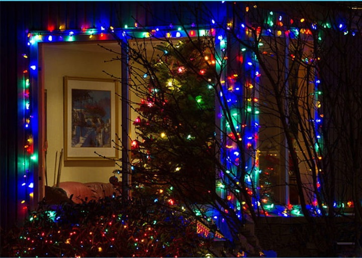 LAMPKI CHOINKOWE MOCNE 300 LED MULTIKOLOR PROGRAMATOR