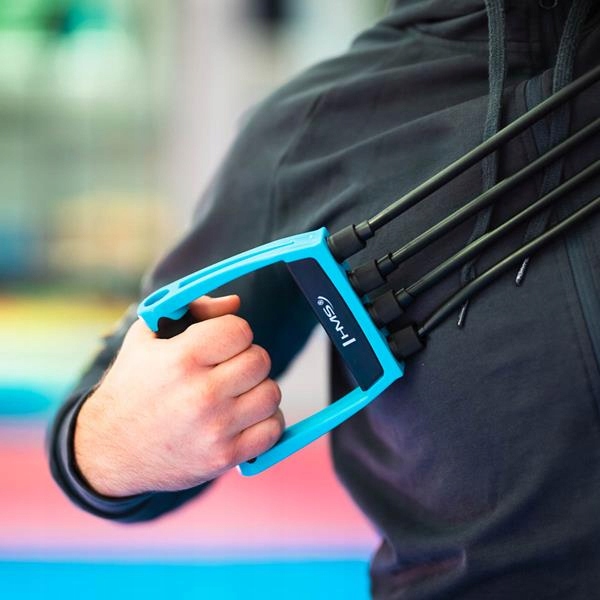 Ekspander gumowy kompaktowy przyrząd do ćwiczeń EM09