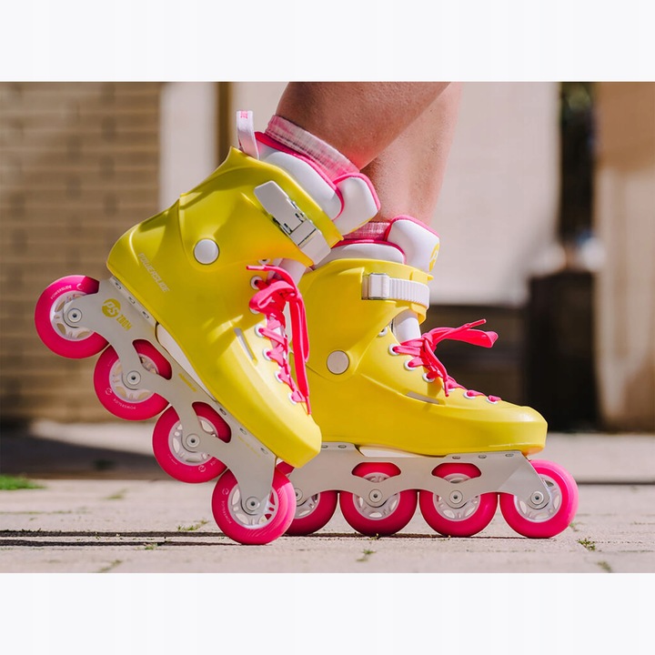 Rolki damskie Powerslide Zoom neon yellow 37-38 EU