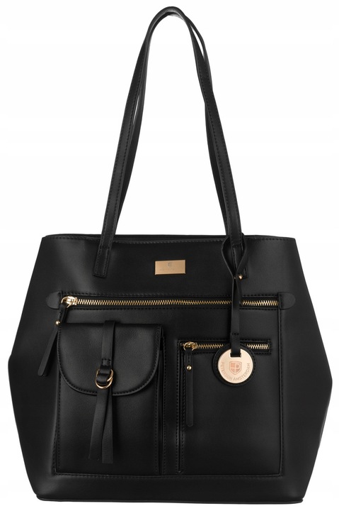 Peterson duża torebka damska torba klasyczna shopper bag modna A4