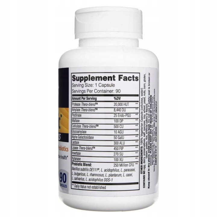 Digest Basic Enzymy Trawienne 90 kapsułek vege