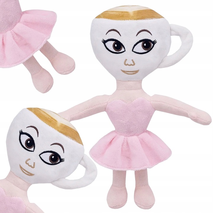 MASKOTKA PLUSZOWA PLUSZAK Balerina Capucina BRAINROT HIT NOWOŚĆ Baletnica