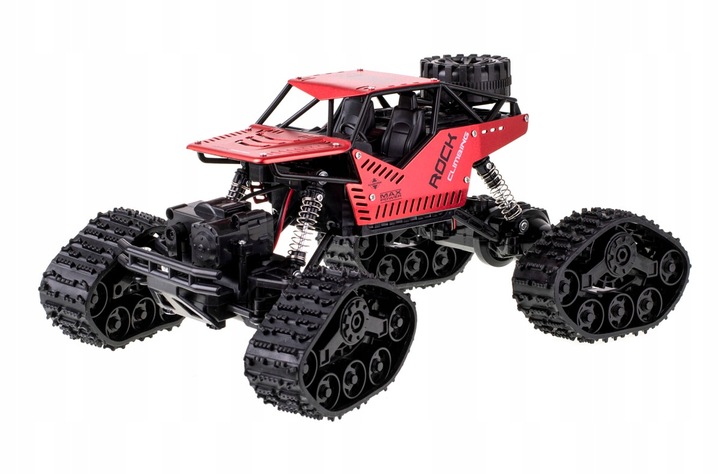 Samochód Ikonka RC Rock Crawler LHC012 czerwony