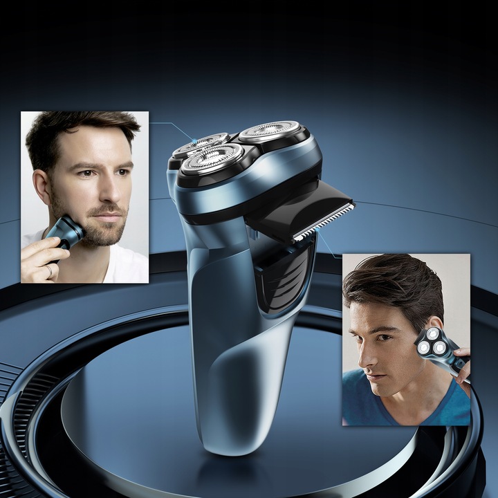 GOLARKA MĘSKA ELEKTRYCZNA MASZYNKA DO GOLENIA TRYMER DO BRODY