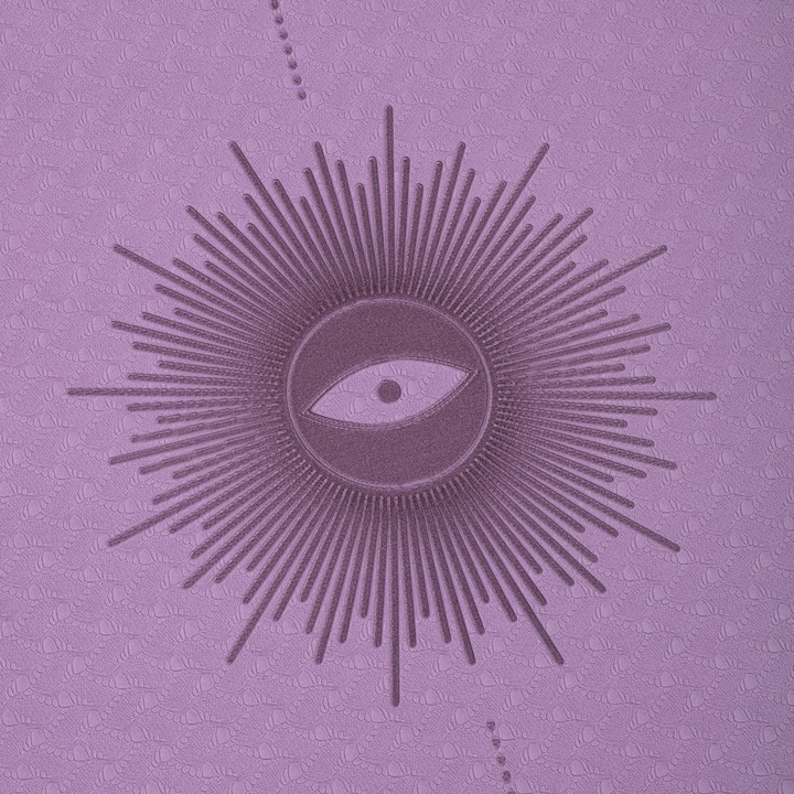 Mata do Jogi i Ćwiczeń TPE 6mm – Purpurowa - Polska Marka Krowa Kot