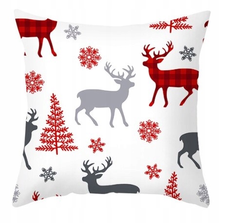 4x ZESTAW POSZEWKA NA PODUSZKĘ ŚWIĄTECZNA POSZEWKI ŚWIĄTECZNE Święta 40X40