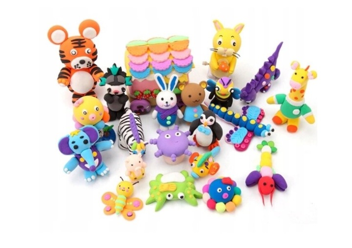 Piankolina Zestaw Glina Polimerowa Pianka x 96szt