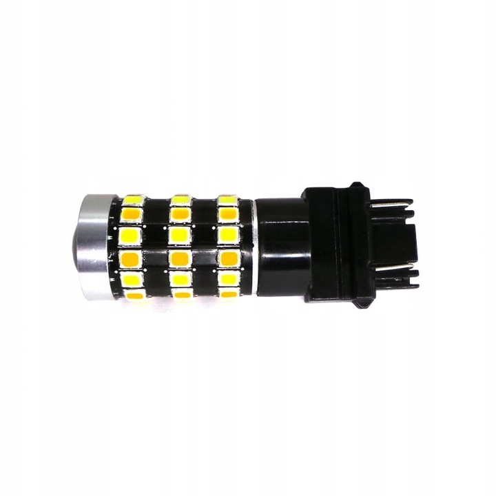 P27/7W LED 3157 12V CANBUS biało-pomarańczowa