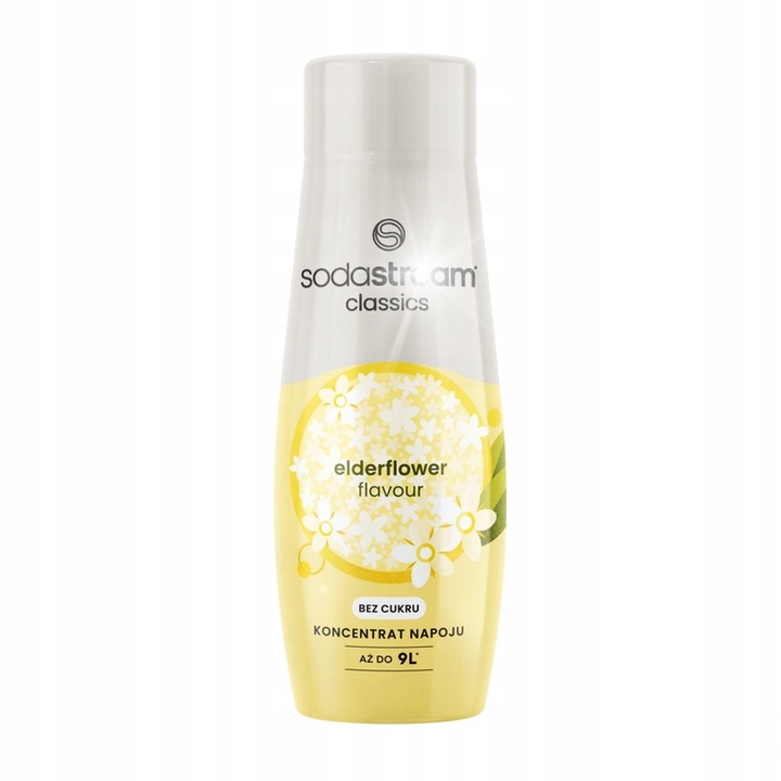 ZESTAW Syrop koncentrat do wody SodaStream bez cukru 3x440ml słomki