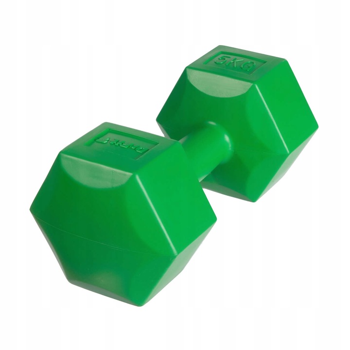 Hantle Ciężarki do Ćwiczeń Fitness Sześciokątne Zestaw 2x 5 kg Pro DrFit