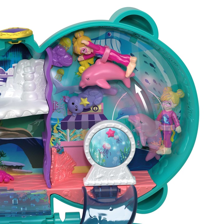 POLLY POCKET Oceanarium wyderki Zestaw kompaktowy