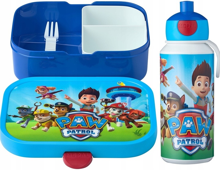 MEPAL LUNCHBOX ŚNIADANIÓWKA BIDON PSI PAW PATROL DZIECKA DO SZKOŁY BEZ BPA
