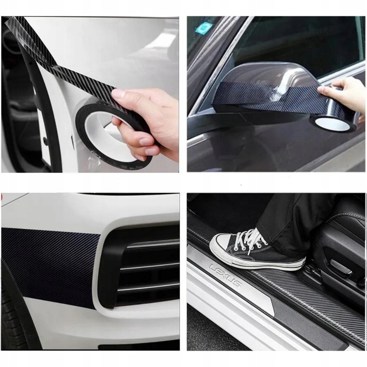 ZESTAW SAMOCHODOWY TAŚMA DO PROGÓW I MINI POLERKA