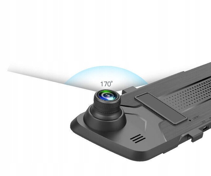 WIDEOREJESTRATOR DOTYKOWY KAMERA COFANIA LUSTERKO