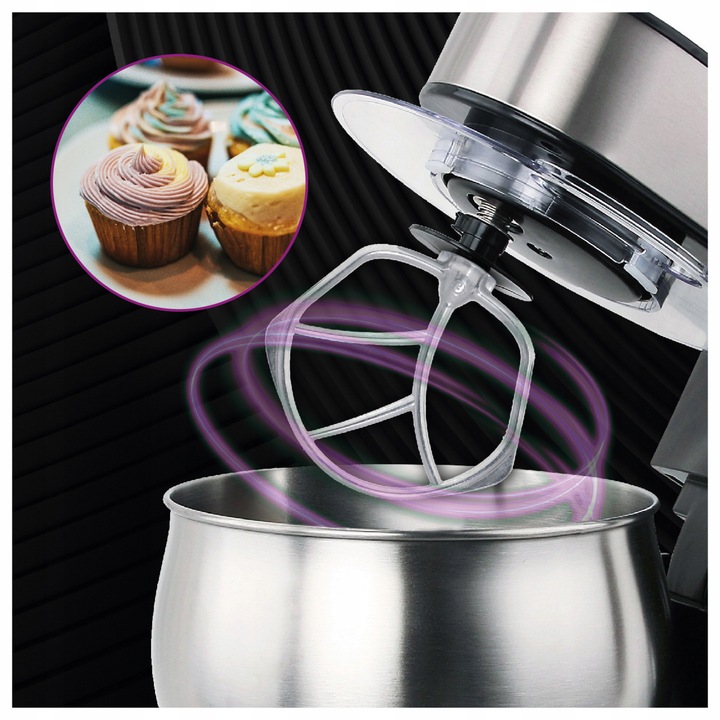 ROBOT KUCHENNY PLANETARNY MIKSER 5L DUŻA MOC 2000W