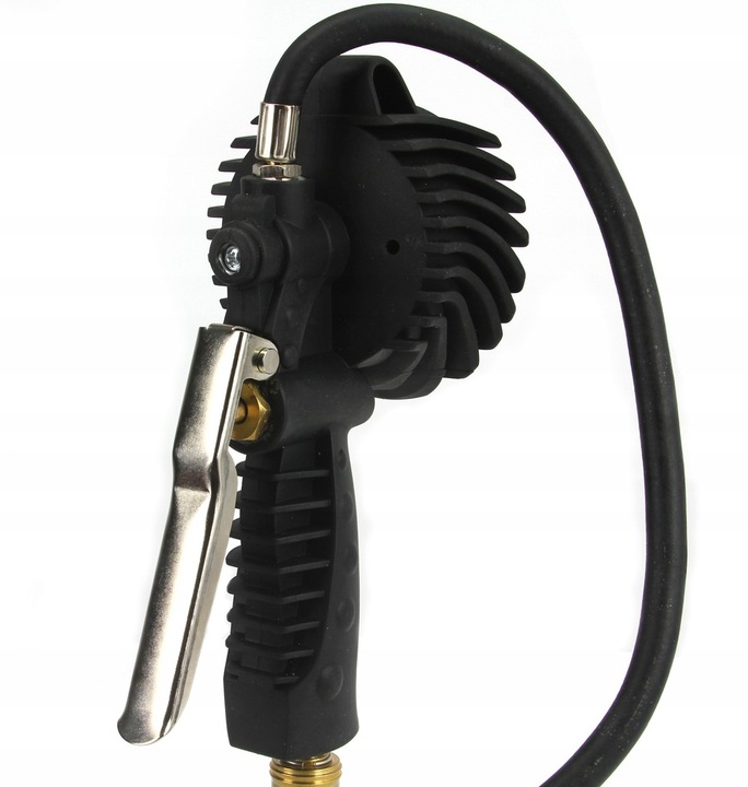 PISTOLET DO POMPOWANIA KÓŁ OPON PNEUMATYCZNY Z MANOMETREM KOMPRESORA POMPKA